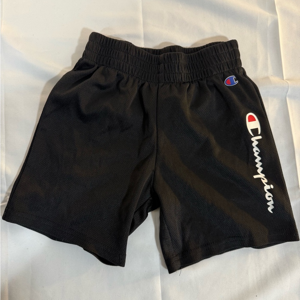 Champion Kids Black Athletic Shorts